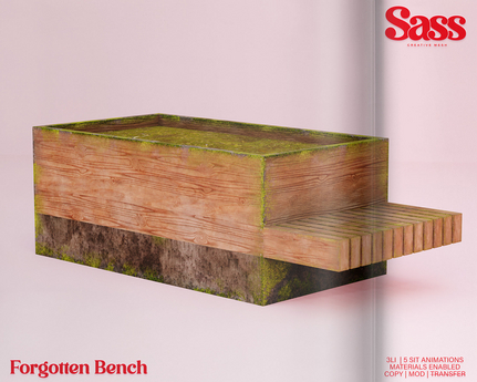 Second Life Marketplace - sass [forgotten bench]